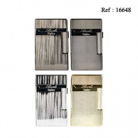 Puma ZORR stone lighter with jet and normal flame, set of 4 pieces