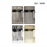 Briquet Pierre Puma ZORR jet & flamme normale, lot de 4pcs