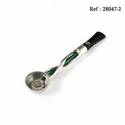 falcon twisted stems green color, Black Dental Mouthpiece