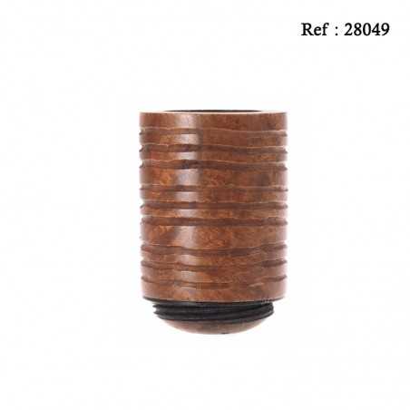 Foyer pour pipe FALCON Chimney Carved Marron petit modèle 40 mm