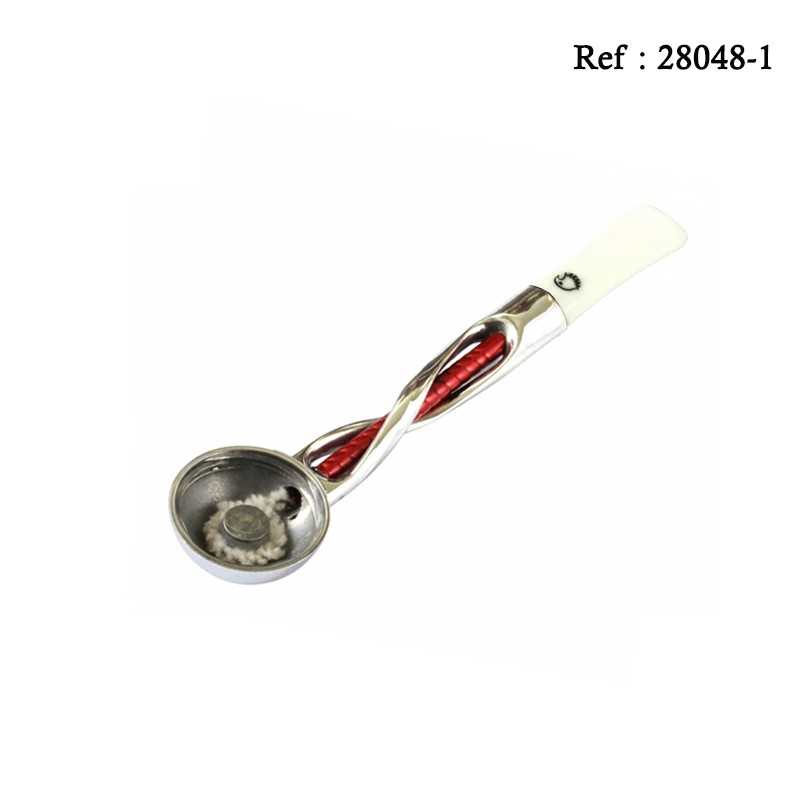 falcon twisted stems red color, White Dental Mouthpiece