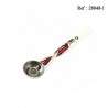 falcon twisted stems red color, White Dental Mouthpiece