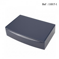 Humidor dark blue glossy...