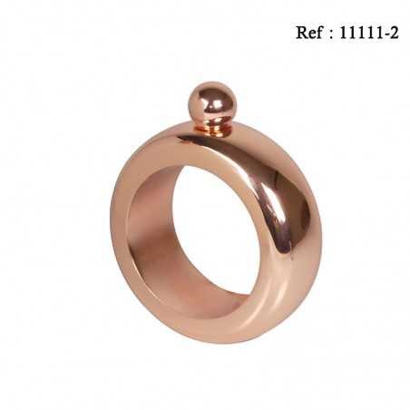 Bracelet Flasque 105 ml Or Rose, Ø 7 cm