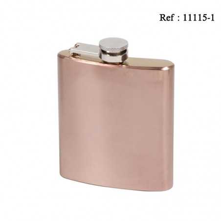 Hip Flask 180 ml 6z steel rose gold