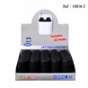 Atomic Jet Pod lighter Rubber Black per 25 pcs