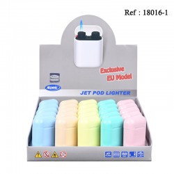 Atomic Jet Pod lighter Pastel assorted per 25 pcs