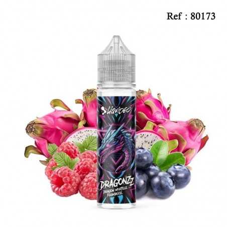 E-liquid Dragon Blueberry Raspberry DRAGONZZ Liquideo 50mL