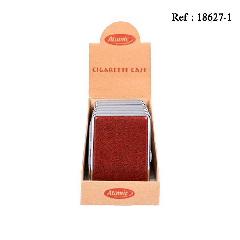 Cigarette Case 100 MM slim assorted per 6 pcs