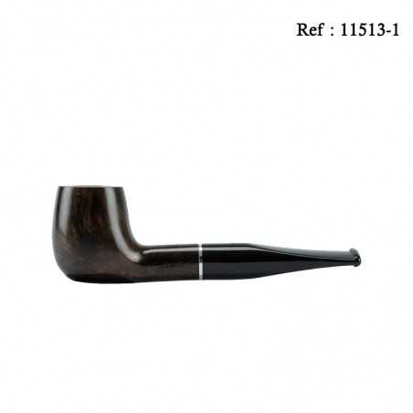 Pipe Jean Claude Brun Rougâtre Droite Bruyère, en coffret et étui