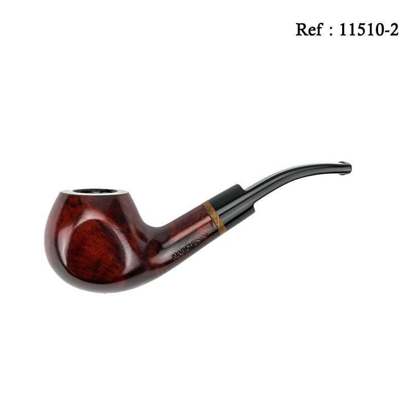 Pipe Jean Claude Red Slightly Bent Bruyere with gift box and pouch