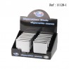 Etui 18 cigarettes Chromé Guilloché assortis, display de 12