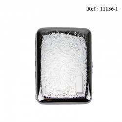 Etui 16 cigarettes JC Chromé Brillant Vénitien