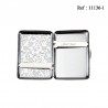 Cigarette case JC metal venitian for 16 cigarettes