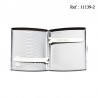 Cigarette case JC chrom arches with monoplate for 20 cigarettes