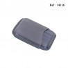 Cigare case 5 pcs leahter Bluegrey Ø 3.9 cm long 12 cm