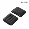Cigarillos case 4 pcs leather Grey Ø 1.9 cm long 10 cm