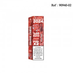 2 pods Wpuff 2.0 Grosse Fraise 1.7% 1600 puffs