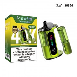 40K 2 en 1 Banane Ice et Banane Melon 20mg/mL Maxfel Twinkle Ultra