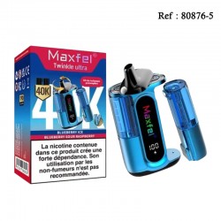 40K 2 en 1 Blueberry Ice et Blueberry Rasberry 20mg/mL Maxfel Twinkle