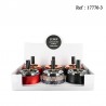Cendrier poussoir Zorr coloris assortis 8.8 cm, display de 6
