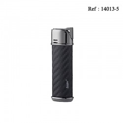 Briquet Jet Eurojet Carbone/Gun