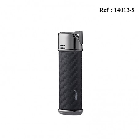 Briquet Jet Eurojet Carbone/Gun