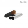 Cigare case 2 pcs anodised alu carbon finish Ø 6 cm long 16-19 cm