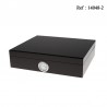 Black Humidor 260 x 223 x 62 mm