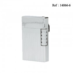 Briquet Pierre Eurojet Milan Acier Brossé