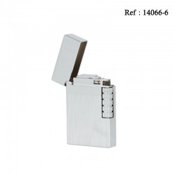 Briquet Pierre Eurojet Milan Acier Brossé