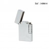 Eurojet lighter Milan Flint Chrome brushed