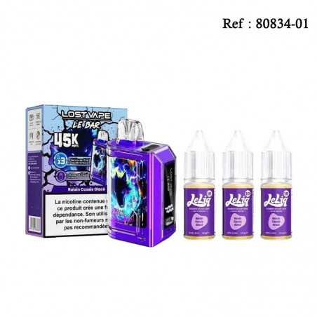 45K Grape Blackcurrant Ice 20mg/mL Le Bar LOST VAPE