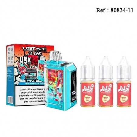 45K Pomme Pêche Poire 20mg/mL Le Bar LOST VAPE