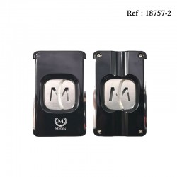 Cigar cutter MYON Black with piercer