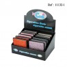 Etui 20 cigarettes Paillettes coloris assortis, display de 12