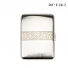 Etui 16 cigarettes JC Acier Satin Ornement