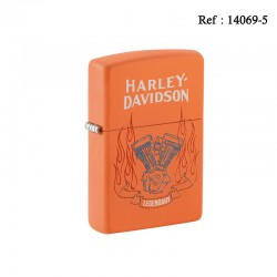 Zippo lighter Orange H.D....