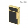 Eurojet flint lighter Milan Gold/Black