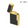 Eurojet flint lighter Milan Gold/Black