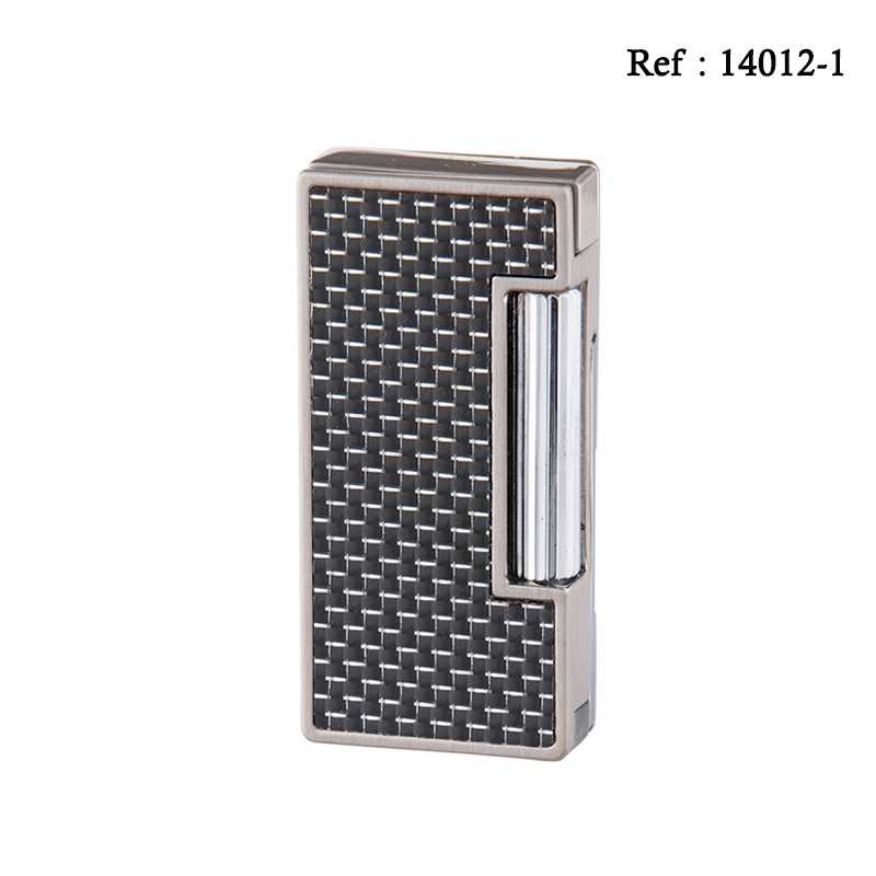 Briquet Winjet Pipe Pierre finition carbone, avec cure pipe