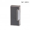 Briquet Winjet Pipe Pierre finition carbone, avec cure pipe