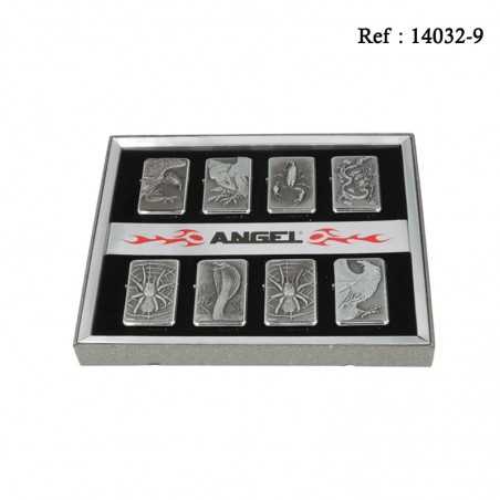 Angel Oil lighter Spider assorted per 8 pcs