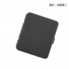Cigarette case for 18 cigarettes 85 mm metal black crackle