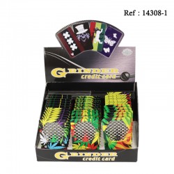 Grinder Super Heroes, 8.5 x 5.5 cm avec étui et râpe, display de 36