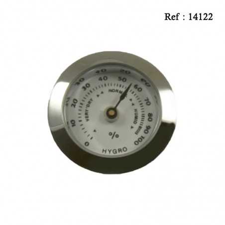 Hygrometer Chrom 2 cm