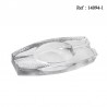 Cendrier à cigares en verre pour 2 cigares, 227 x 95 x 30 mm