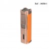 Briquet triple jet Winjet cuivre/orange avec repose cigare