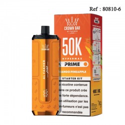 50K HyperMax Prime Mango Pineapple 6mg/mL Crown Bar Al Fakher