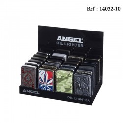 Angel oil lighter assorted per 24 pcs